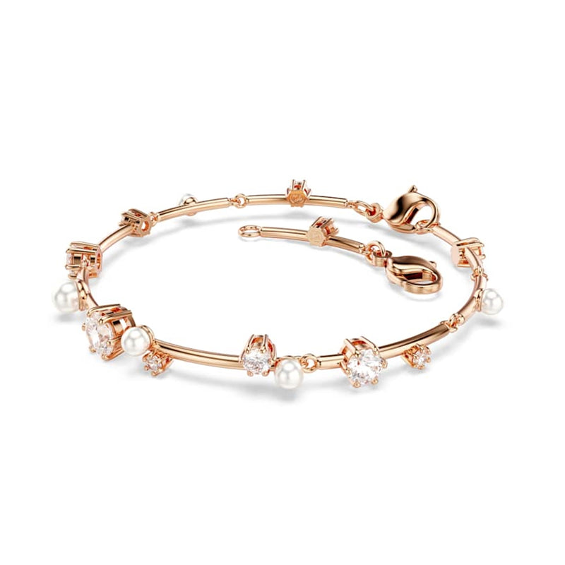 Swarovski Constella Rose Gold Coloured Bracelet 5729505-zoom-
