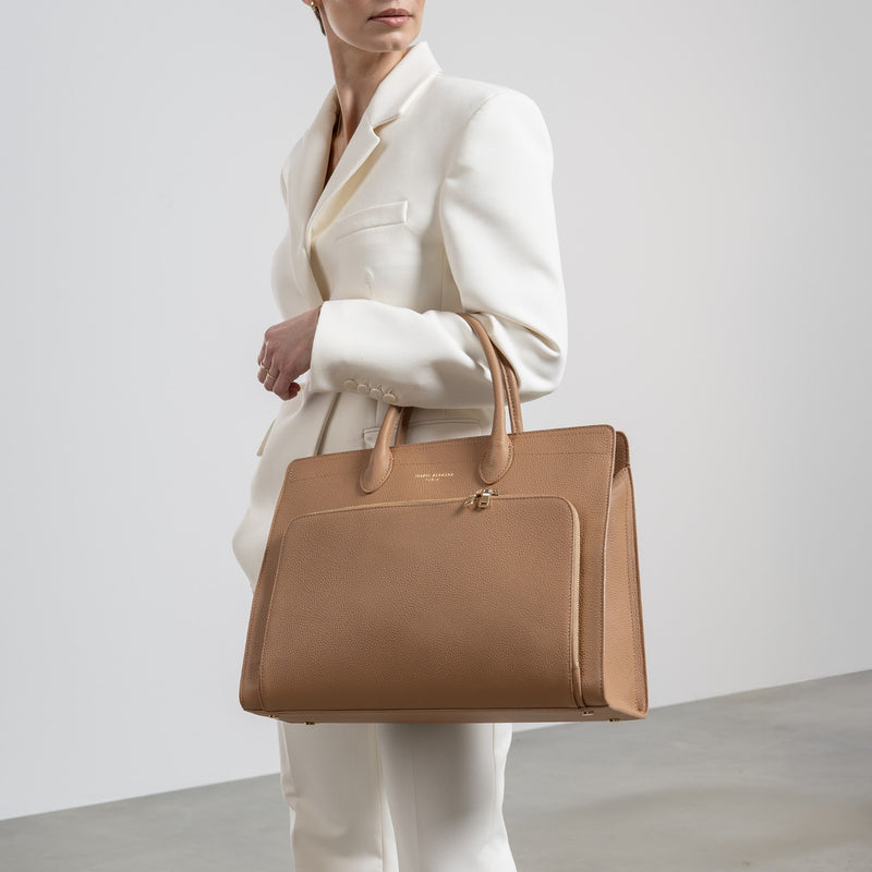 Isabel Bernard Honoré Nadine Kamel Kalbsleder Handtasche IB25053-zoom-