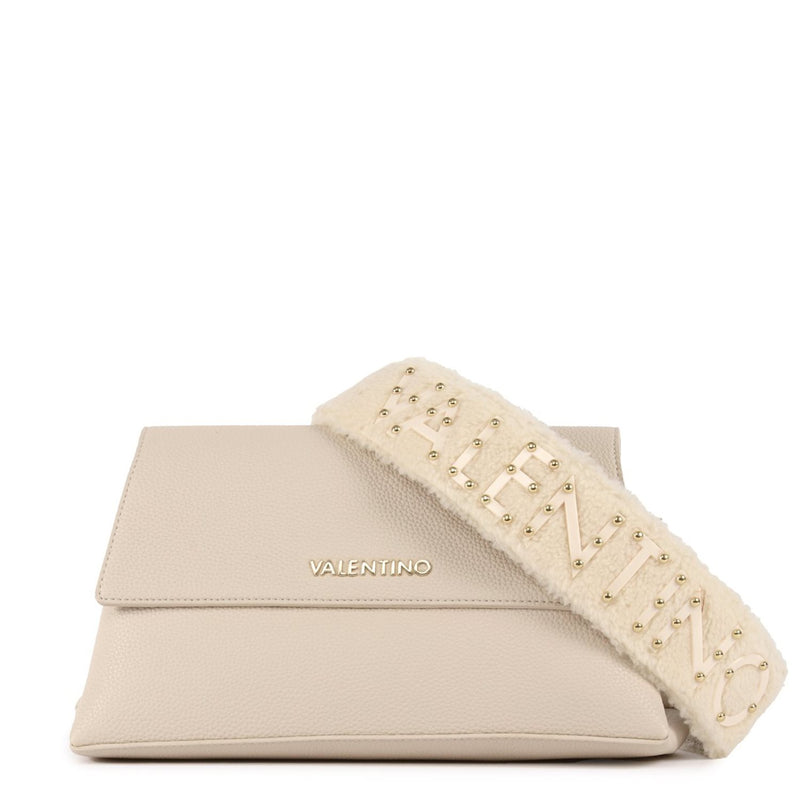 Valentino Bags Polar Ecrufarbene Flap Bag VBSA6J09ECRU-zoom-