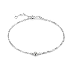 Isabel Bernard De La Paix Inaya 14 Carat Whitegold Bracelet | diamond 0.02 ct | IBD320010