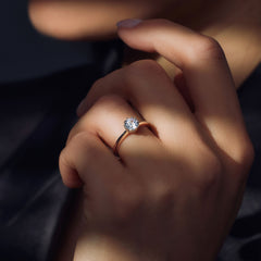 Parte Di Me Cento Luci Rosia 925 Sterling Silver Ring PDM33011-60