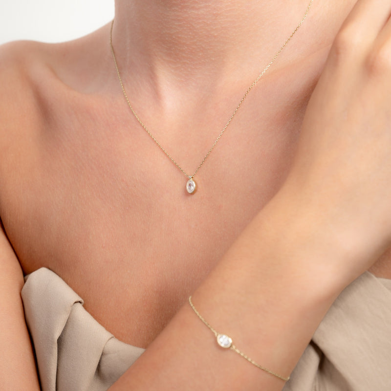 Isabel Bernard Le Marais Sophie 14 Karat Gold Halskette IB340173-zoom-