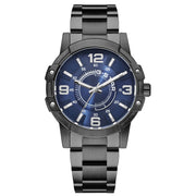 G-STAR Constructed Schwarze Stahl-Herrenuhr GSW.506.09