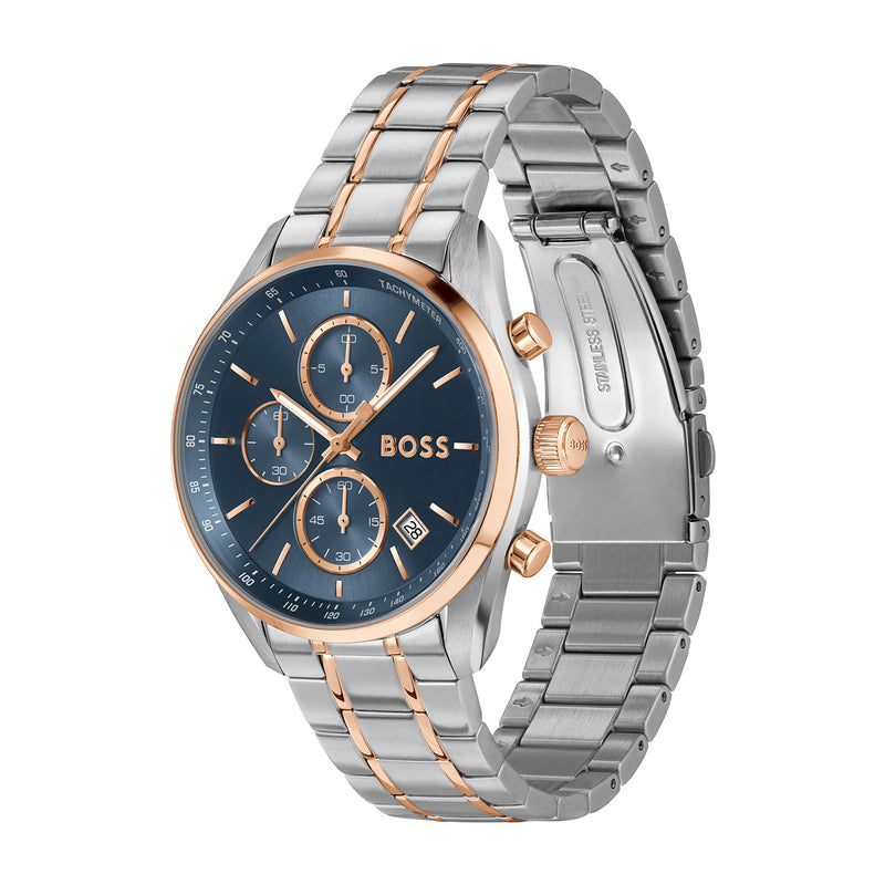 Hugo Boss Grand Prix 40 Silberne Herrenuhr HB1514260-zoom-