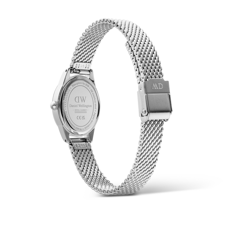 Daniel Wellington Ophelia Mini Mesh White Silver Damenuhr DW00100938-zoom-