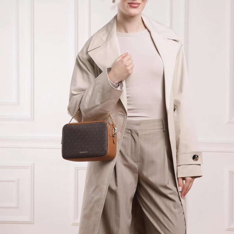 Michael Kors Bryant Brown Crossbody Bag 32S5GYTC5B-252-zoom-