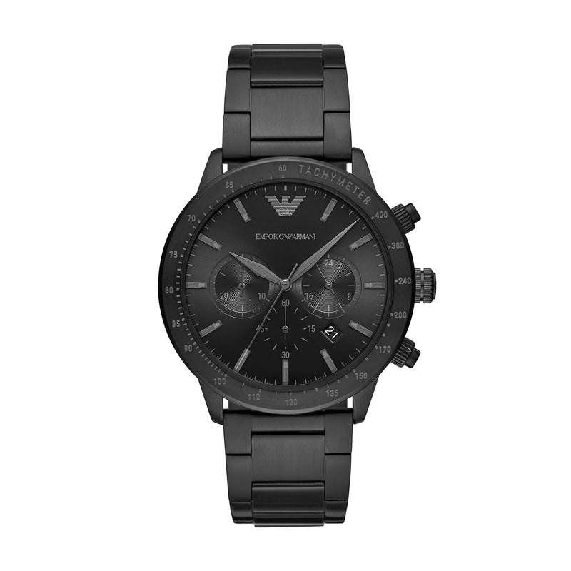 Emporio Armani Mario herren Uhr Schwarz AR11242-zoom-
