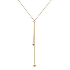 Elli 925 Sterling Silver Y Chain Necklace 2004-BF-0007759-001