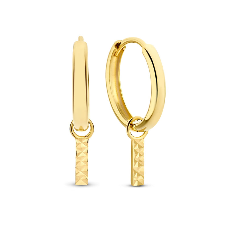 Isabel Bernard Cadeau d´Isabel 14 Karat | Gold Ohrringe Set IB90133-zoom-