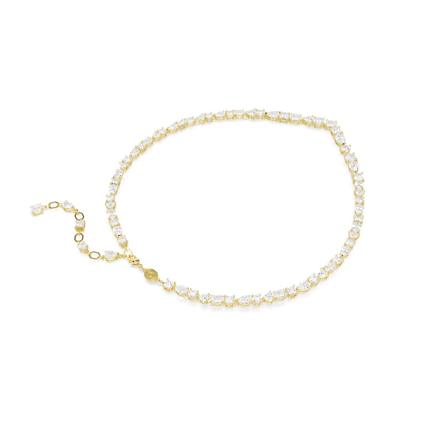 Swarovski Mesmera Gold Coloured Necklace 5743826
