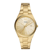 Fossil Scarlette damen Uhr Gold ES5299