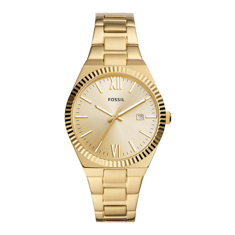 Fossil Scarlette damen Uhr Gold ES5299-zoom-