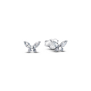 Pandora Timeless 925 Sterling Silver Butterfly Stud Earrings 294263C01