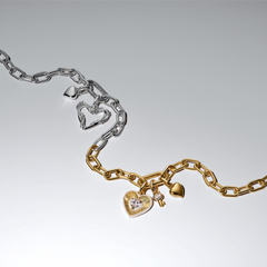 Pandora ME Gold Plated Key Mini Hanging Charm 764339C01