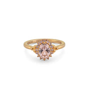 24Kae 925 Sterling Silber goldfarbener Ring 12448Y/56