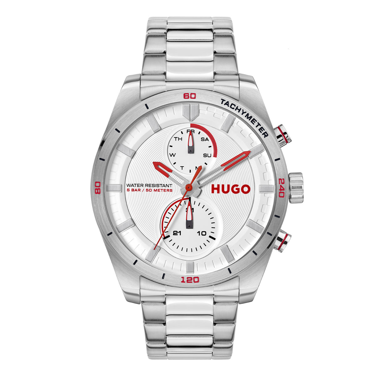 Hugo Boss HUGO #FAST Wit Heren Horloge 2002-HU1530373