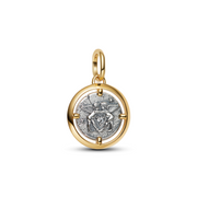 Pandora ME Gold Plated Angels Coin Charm 764088C01