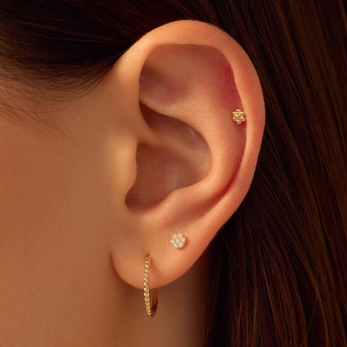 Beloro Jewels Navigli Isidora 9 karat gold piercing BO370006