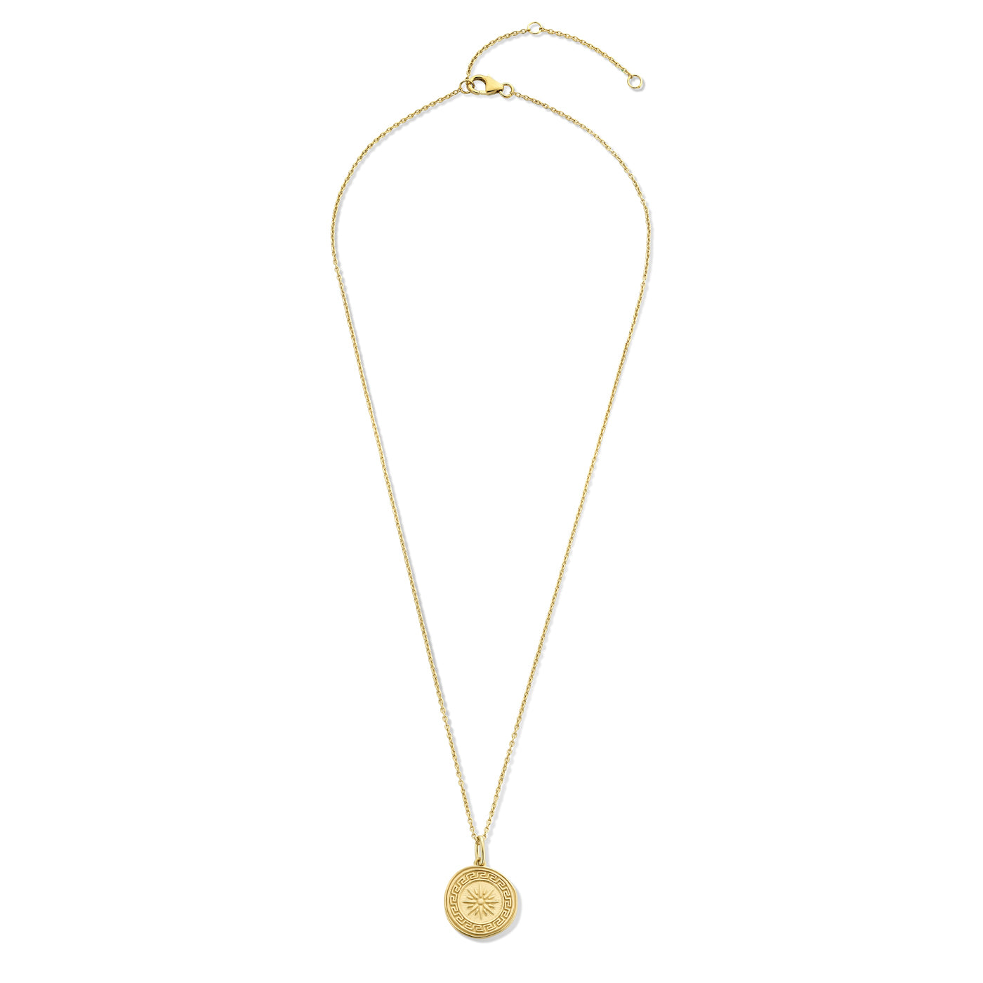 Violet Hamden Athens Agora 925 Sterling Zilveren Goudkleurige Ketting VH340001 (Lengte: 40.00-45.00 cm)