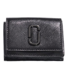 Marc Jacobs Zwarte Leren Billfold Portemonnee 2001-A0270537