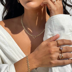 24Kae Gold Ring 12448Y/56