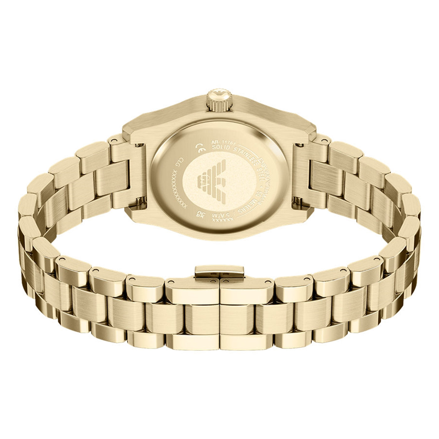 Emporio Armani Round Green Dial Watch AR11761