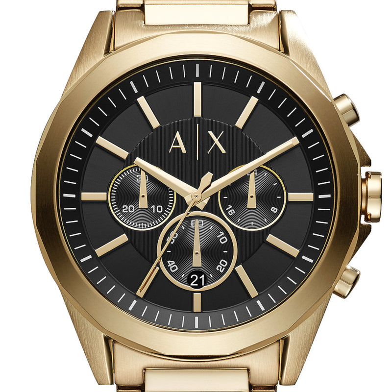 Armani Exchange Drexler herren Uhr Gold AX2611-zoom-