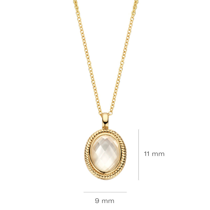 Blush 14 Karat Golden Necklace 3169YMQ-zoom-