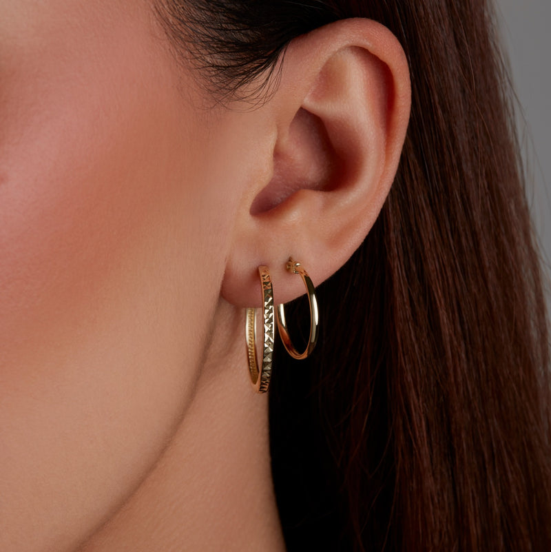 Beloro Jewels Regalo d'Amore 9 Karat Gold Ohrringe Geschenkset BO90032-zoom-