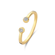Isabel Bernard De la Paix Flavie 14 Karat | Gold Ring | Diamant 0.08 Karat | IBD330032-58