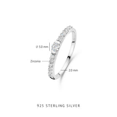 Parte Di Me Santa Maria della Base 925 sterling Silver Ring PDM33027-60