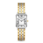 Parte di Me Orologio rectangular ladies watch gold coloured and silver PDM09022