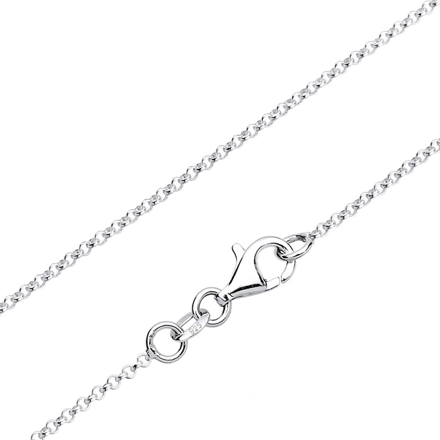 Elli 925 Sterling Silver Necklace with Zirconia 2004-BF-0008096-001