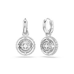 Swarovski Sublima Glam Silver-Tone Earrings 5738193