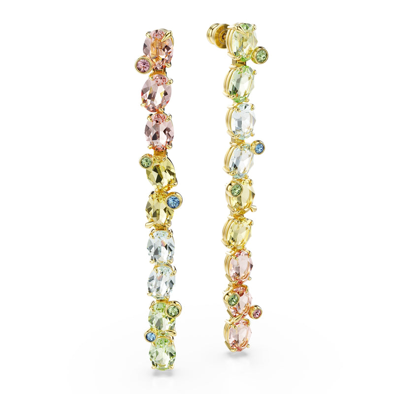 Swarovski Gema Gold Coloured Ear studs 5705809-zoom-