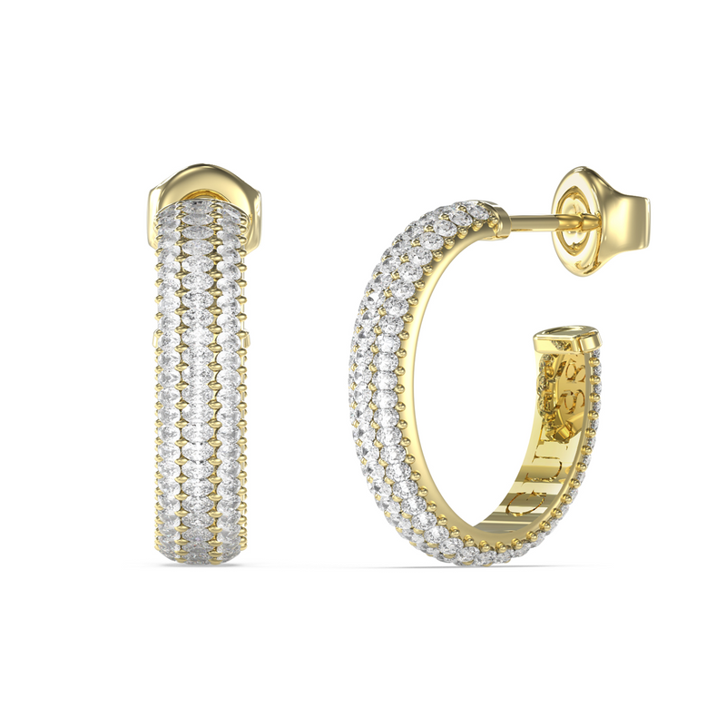 Guess Essenza Gold-coloured Earrings JUBE06020JWYGT-U-zoom-