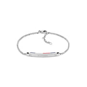 Tommy Hilfiger Linear Silberfarbenes Armband TJ2780952
