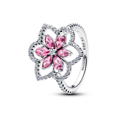 Pandora Timeless Double Flower Cocktail Ring 194577C01-52