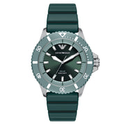 Emporio Armani World Explorer Green Dial Solar Watch AR11786