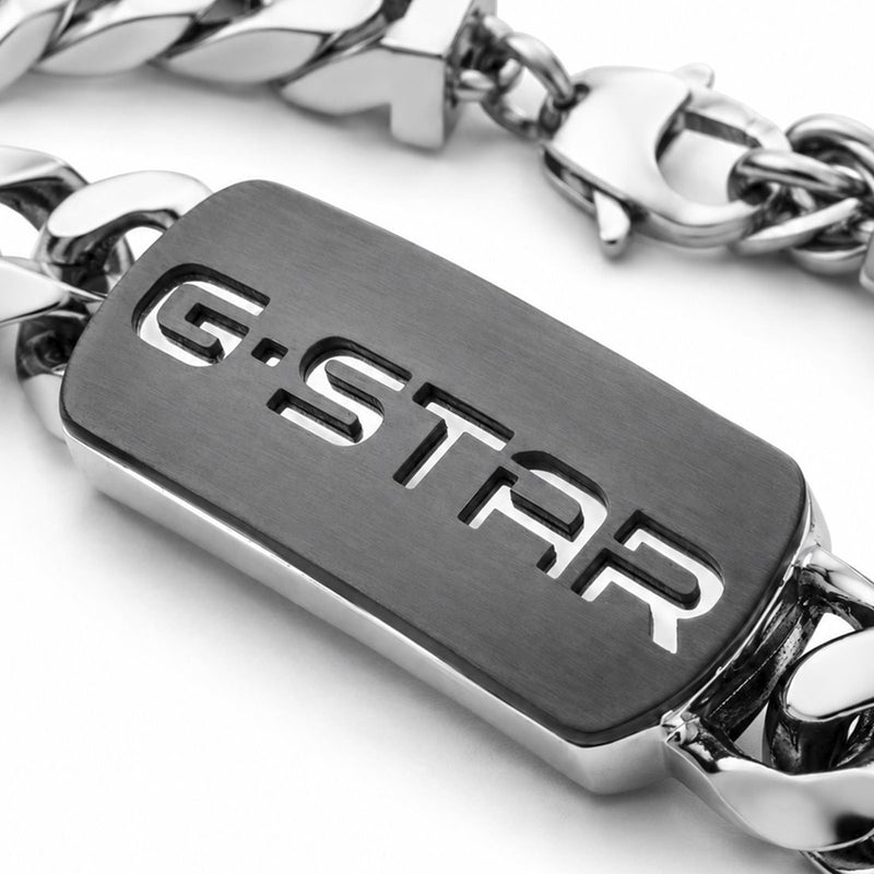 G-Star Incisio Silbernes Gliederarmband GSJ.106.03-zoom-