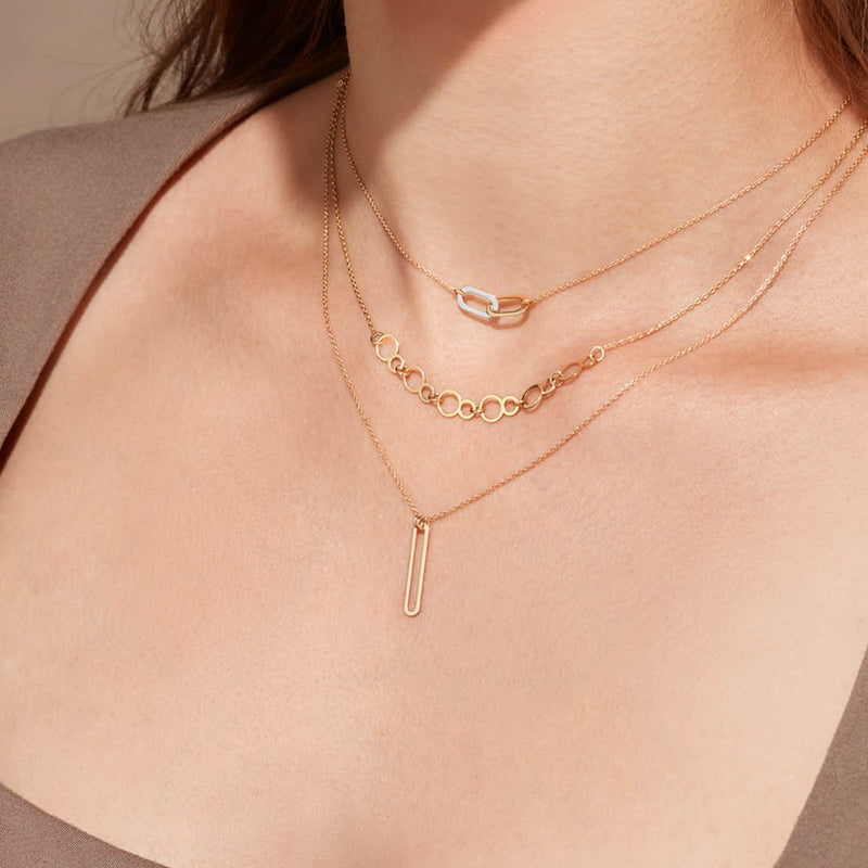 Jackie Gold Cannaregio 14 Karat Gold Necklace JKN24.482-zoom-