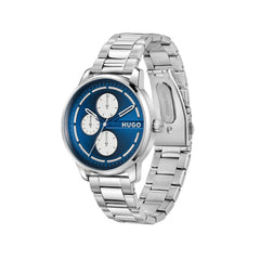Hugo Boss HUGO #STAMP MULTI Blauw Heren Horloge 2002-HU1530386