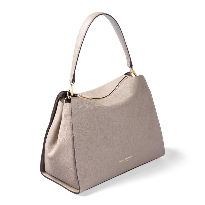 Isabel Bernard Honoré Emma Schultertasche Taupe IB21134-078-zoom-