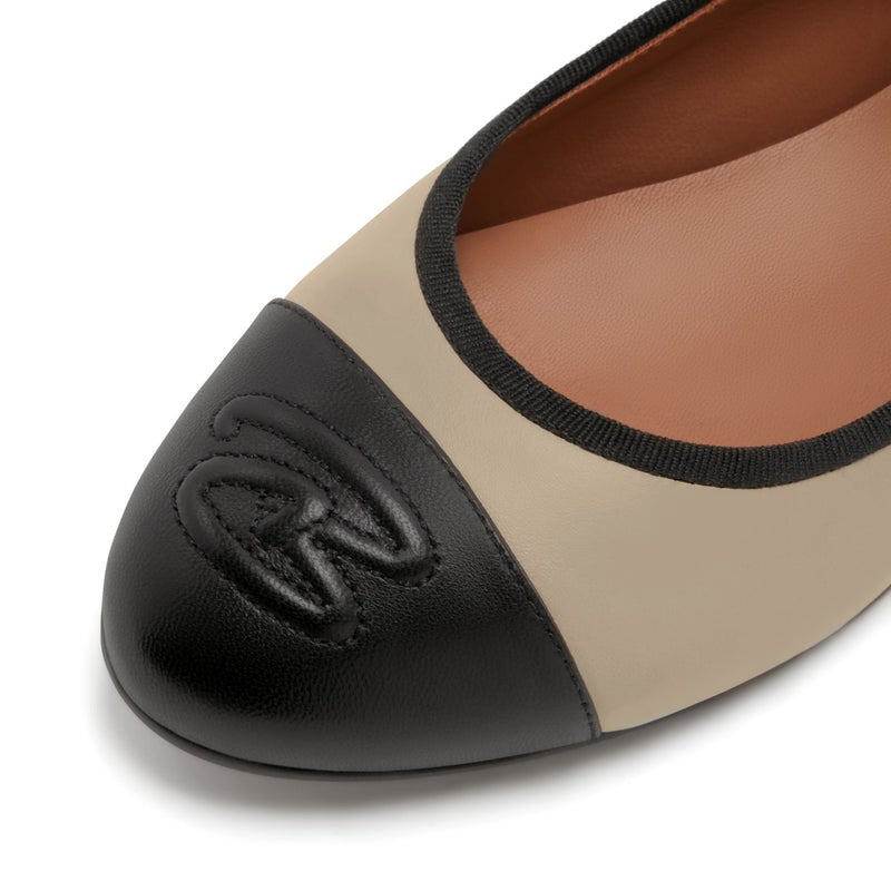 Isabel Bernard Vendôme Ynes Taupe Kalbsleder Ballerinas IB51011-078-36-zoom-