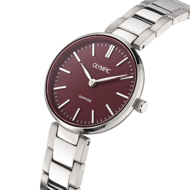 Olympic Titanium Grey Women's Watch OL80DTT001-zoom-