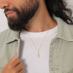 Kuzzoí 925 Sterling Silver Necklace with Diamond 2004-BF-0008066-001