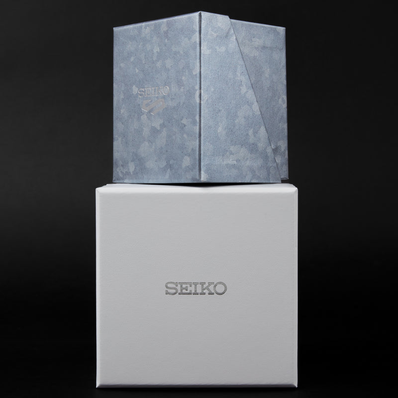 Seiko Chronograph herren Uhr Silber SSB345P1-zoom-