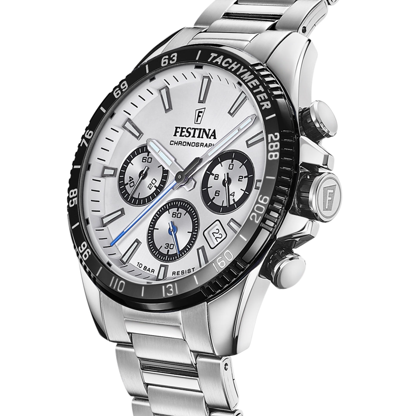 Festina Timeless Chrono Silver Watch F20560/1