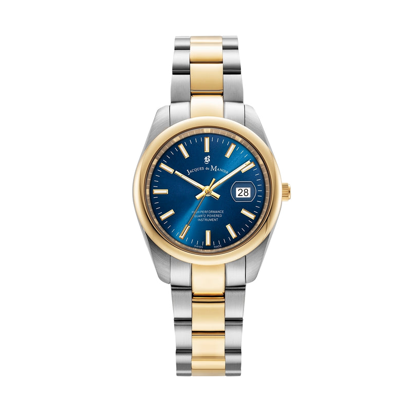 Jacques du Manoir Inspiration Allure Blaue Damenuhr JWL03805-zoom-