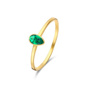 Isabel Bernard Baguette Olivia 14 Karat | Gold Ring IB330086-48